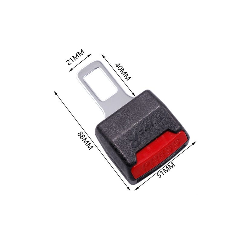 2Pcs Car Safety Belt Extender Safety Seatbelt Lock Buckle