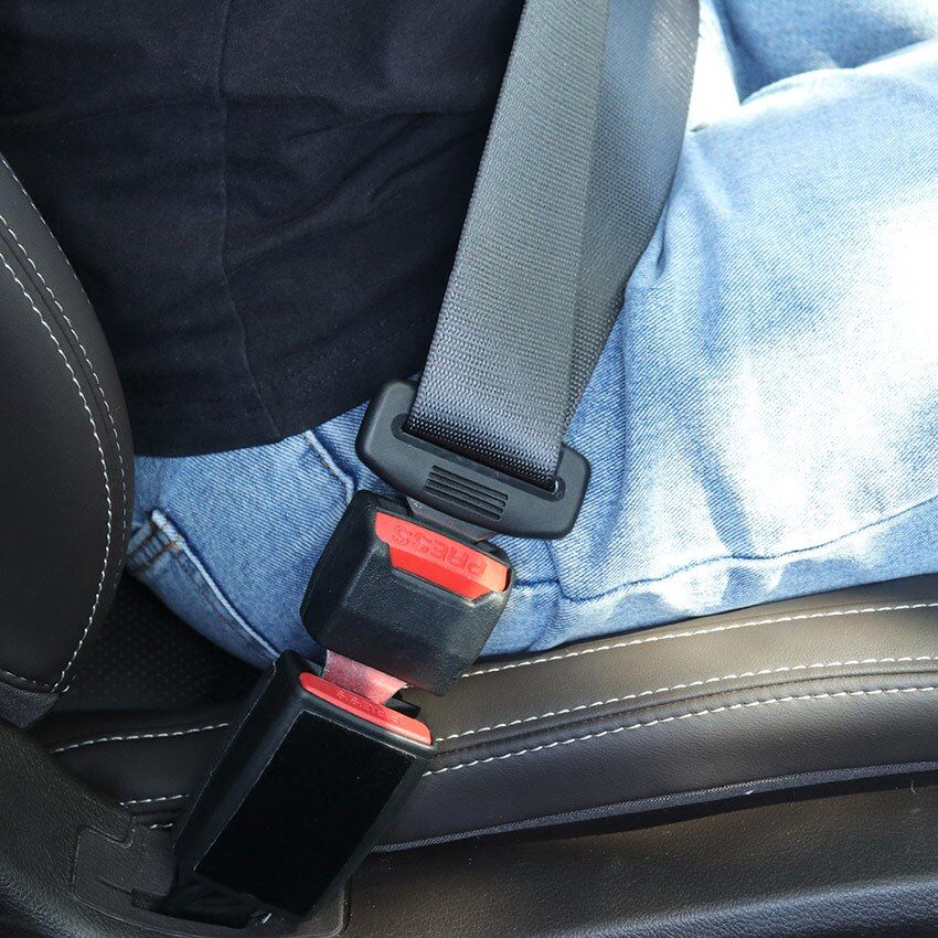 2Pcs Car Safety Belt Extender Safety Seatbelt Lock Buckle