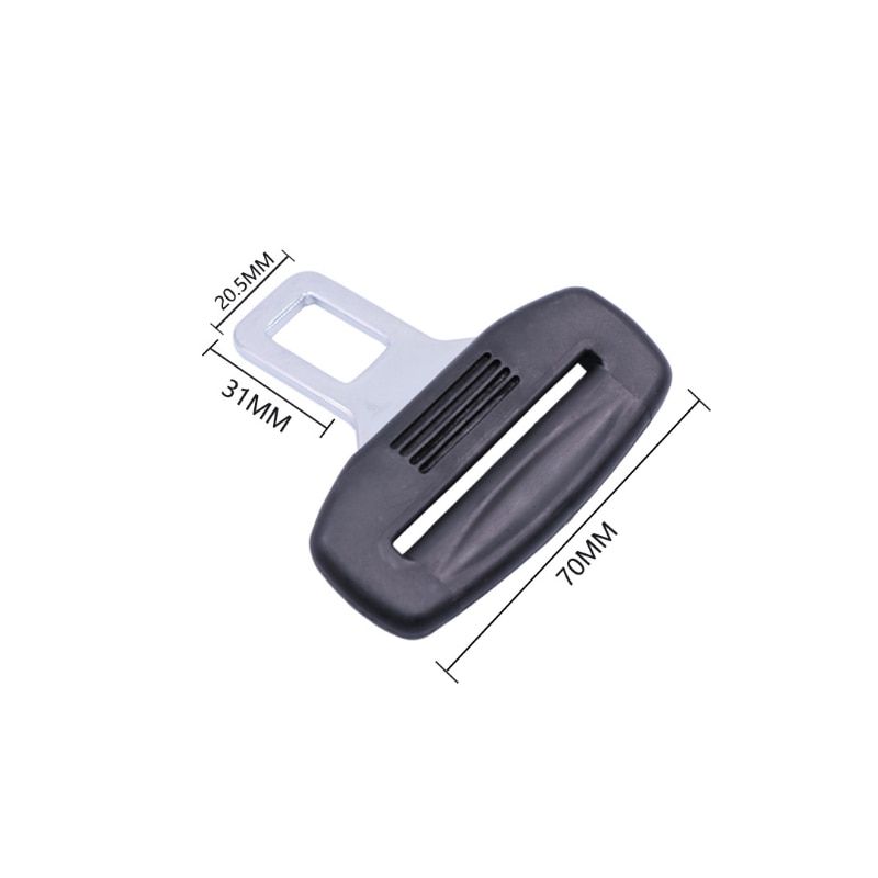 2Pcs Car Safety Belt Extender Safety Seatbelt Lock Buckle