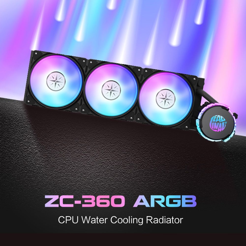 ZEAGINAL 360 A-RGB Integrated CPU Water Cooling Radiator