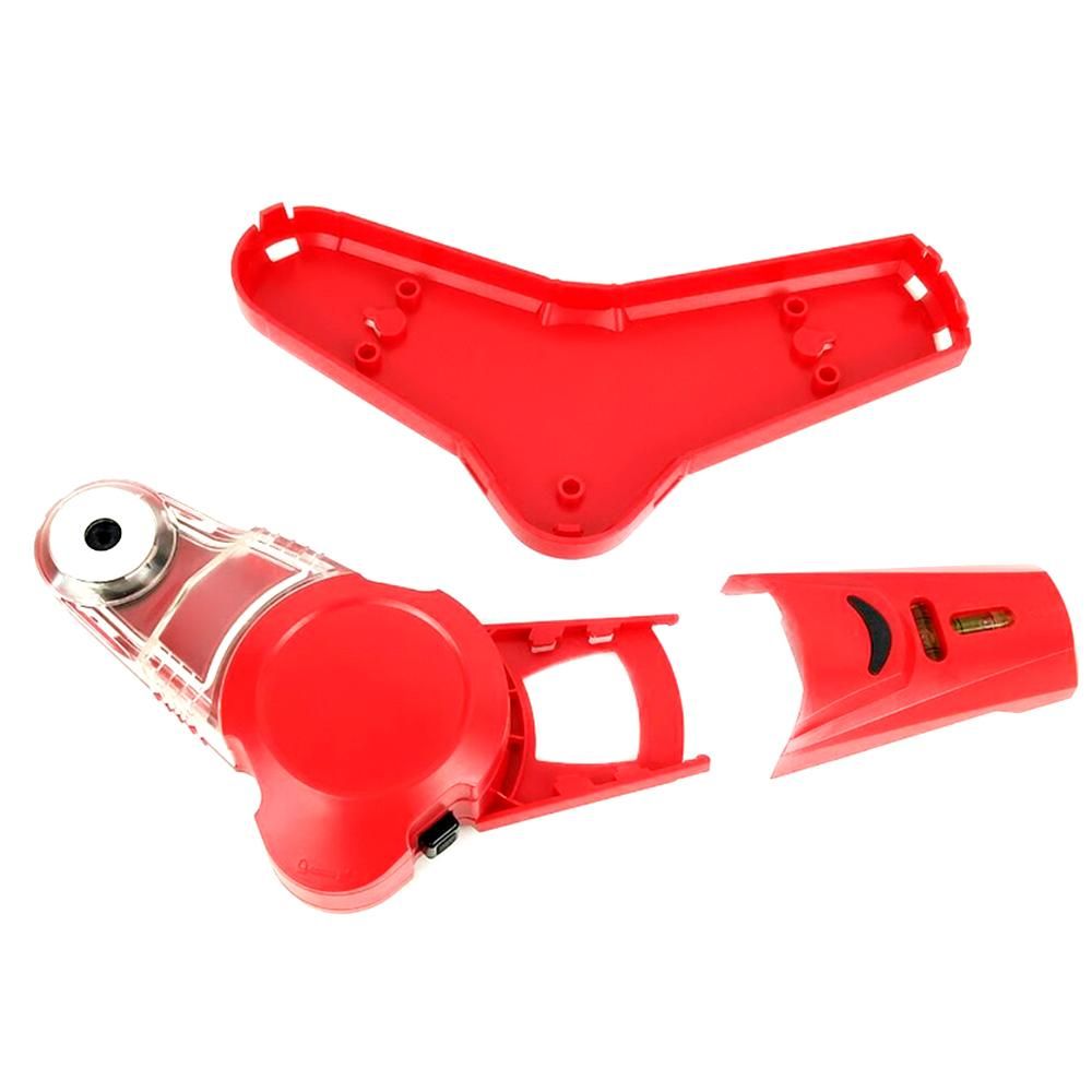 Portable Detachable Dust Collector 2 In 1 Wall Electric Drilling Dust Collector Catcher Horizontal Line Laser Locator with Spirit-Bubble Easy Aligning Simple Attachment to the Wall