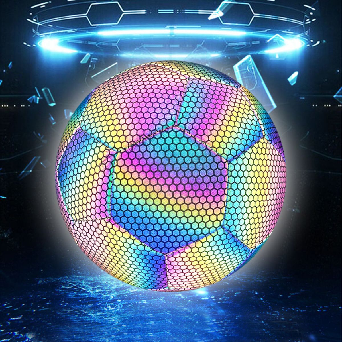 Reflective Football Wear-resistant Anti-slip Glow In The