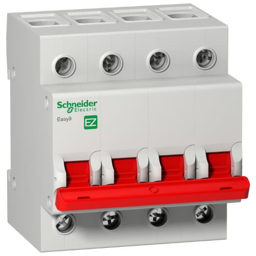 Easy9 Switch Disconnector - 4p - 100 A - 400 V || Ez9s16491