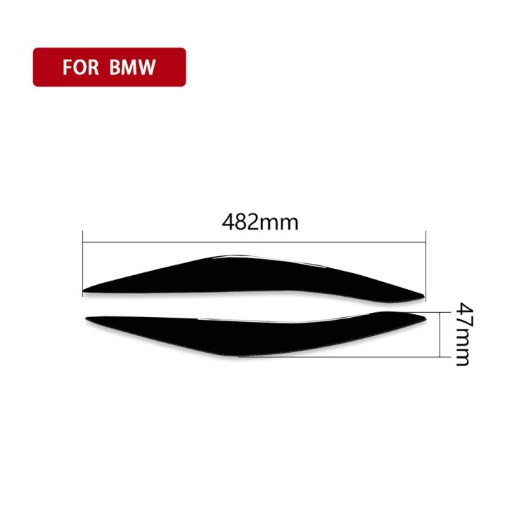 Car Lamp Eyebrow Sticker For BMW 5 Series F10 2010-2013