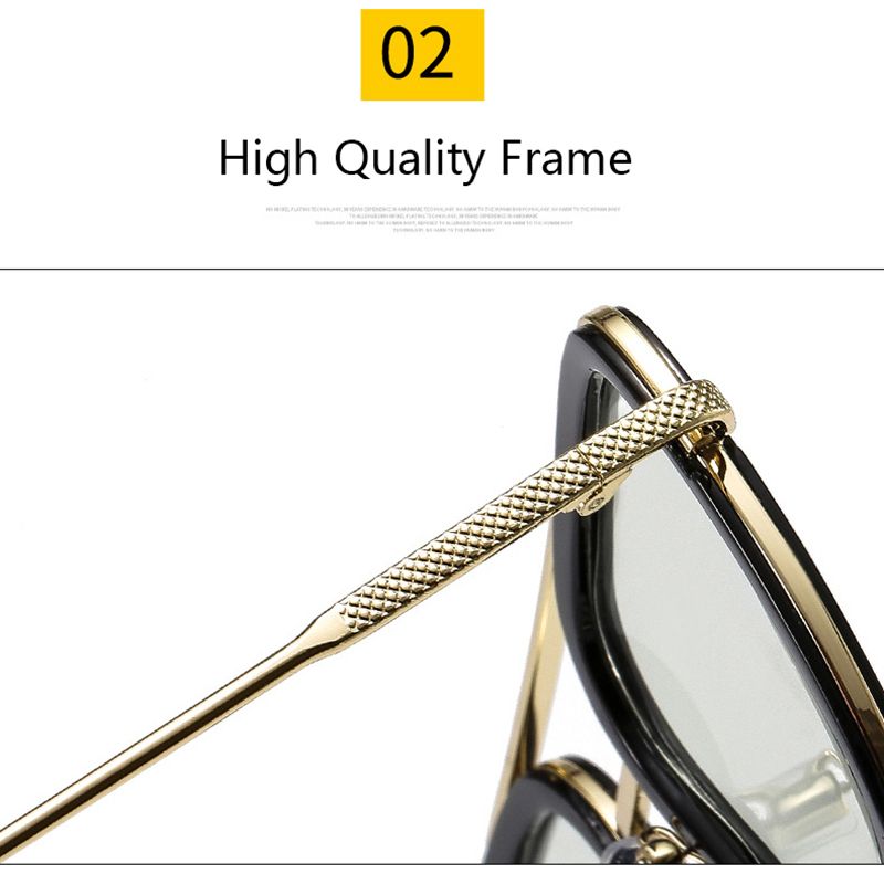 (black Silver)Photochromic Anti Blue Light Glasses Men Women Optical Eyeglasses