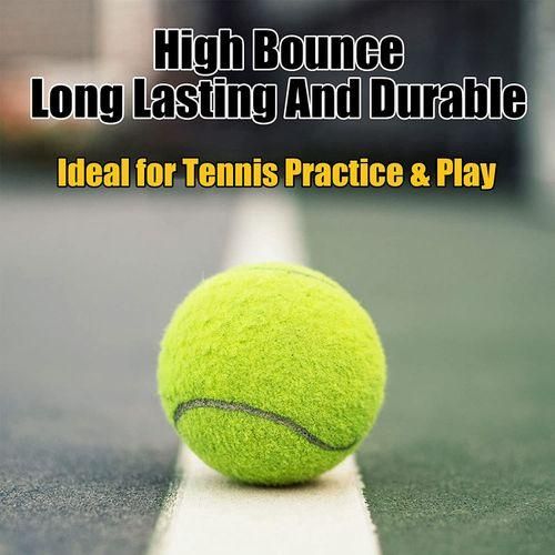 Tennis Balls 12 Pack Durable Pressurized Tennis