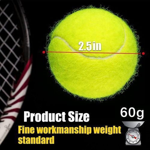 Tennis Balls 12 Pack Durable Pressurized Tennis