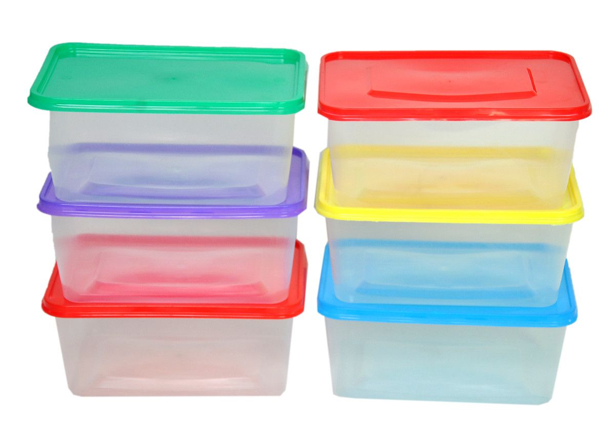 Takeaway Containers 1000ml (50 Pack) - Colour Cover