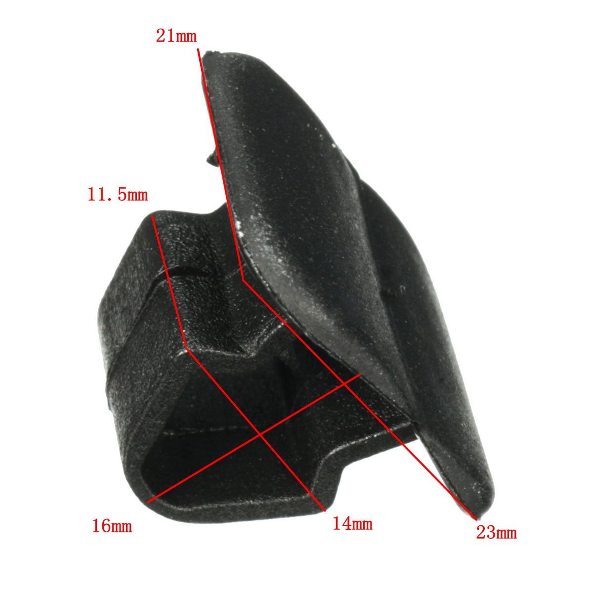 10pcs Hood Insulation Plastic Retainer Bonnet Holder Pad Vw