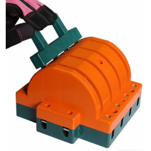 Double Throw Knife Disconnect Switch - 100a -  4 Poles