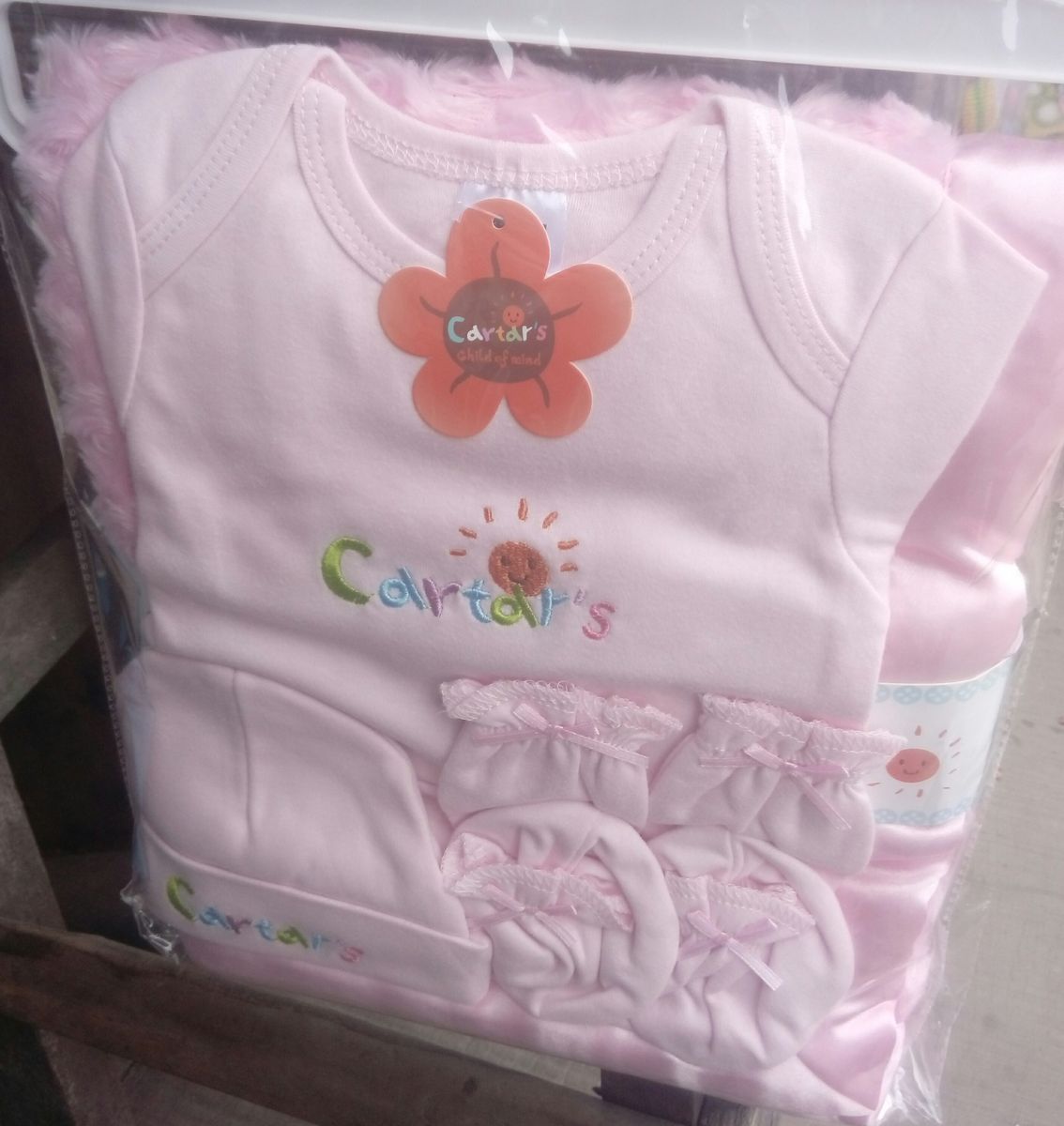 Baby Shawl  With Body Suit Set