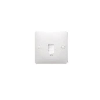 1-gang Single Cat6 Rj45 Waba3217