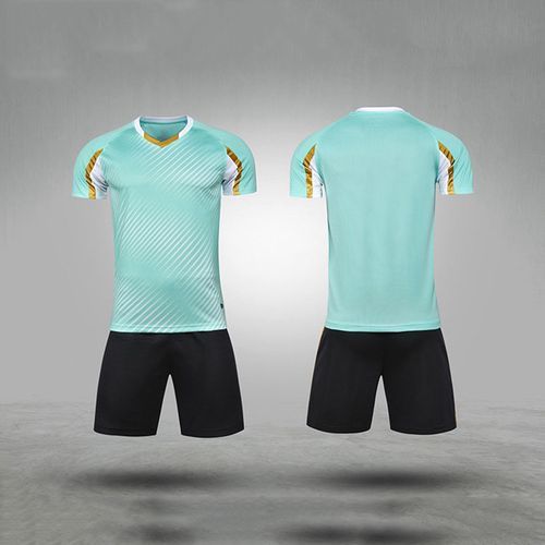 Football Training T-shirt Shorts Kids Men Soccer Jerseys Set