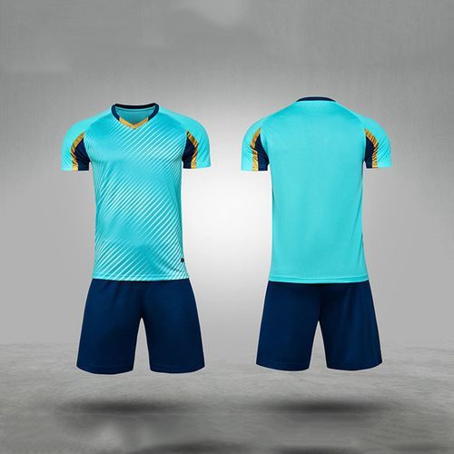 Football Training T-shirt Shorts Kids Men Soccer Jerseys Set