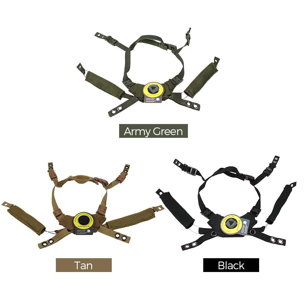 Helmet Dial Suspension System Chin Strap Replacement for Fast MICH Wendy Helmet Hanging Strap