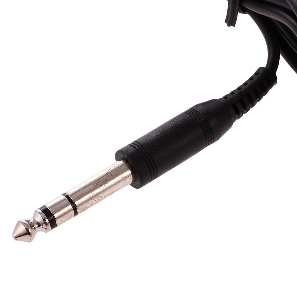 Electronic Piano Headphone Stereo Headset 6.35mm Plug, For