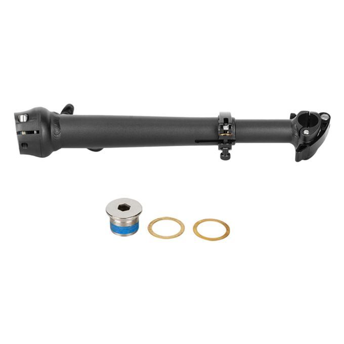 Folding Bike Stem Handlebar Riser Stem Aluminum Alloy Replacement