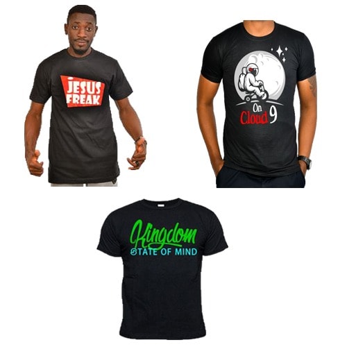 3-in-1 Christian Tshirt Bundle