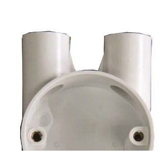 20mm Pvc U Way Box - 25 Pieces