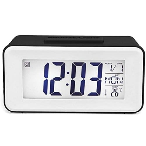 Digital Led Alarm Clocks With Week Snooze Thermometer Watch