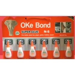 6 Pieces Of Oke Bond Supper Glue