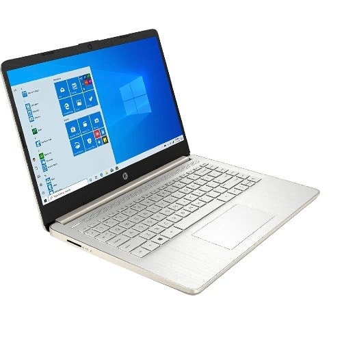 14-dq0003 Celeron - 64GB ROM - 4GB RAM - 14" - Win 10 - S Mode Webcam -Pale Gold