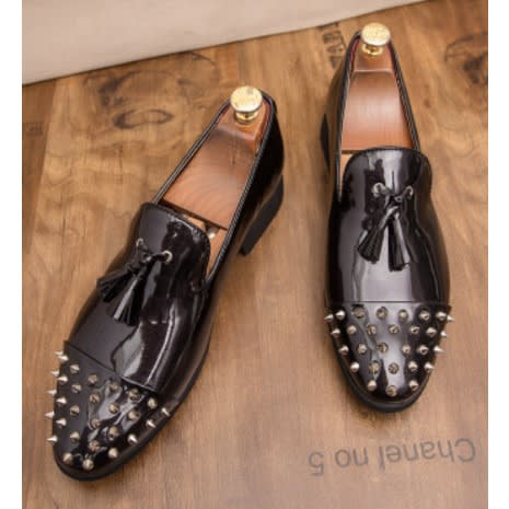 2019 Rivet Tassel Men's Leather Shoe.