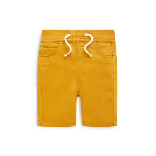 Ochre Denim Shorts