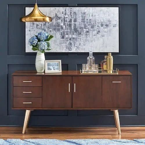 Buffet Table - Brown