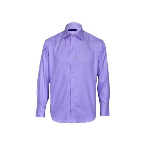Striped Detailed Premium Shirt - Lilac - Msht-368