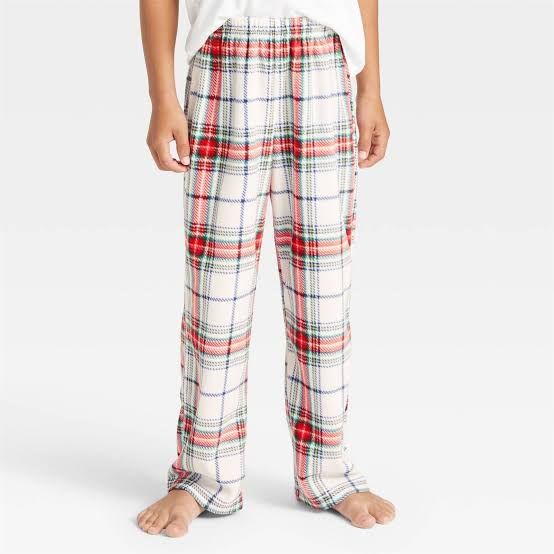 Women's Holiday Plaid Fleece Pajama Pants For Women And For Lounge & Sleep