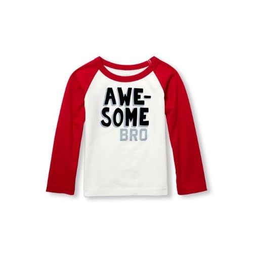 Boy Awesome Bro T-shirt- Red