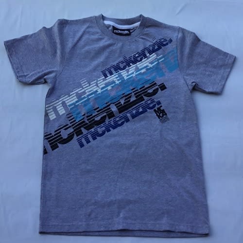 Boy's Bixente T-shirt- Grey