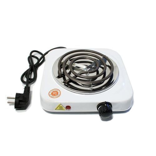 Single Plate Electric Stove - Hot Plate - White