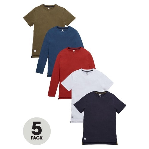 Boy's Drop Tops- Pack Of 5