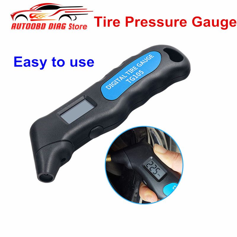 Best Price Digital Car Tire Tyre Air Pressure Gauge Meter