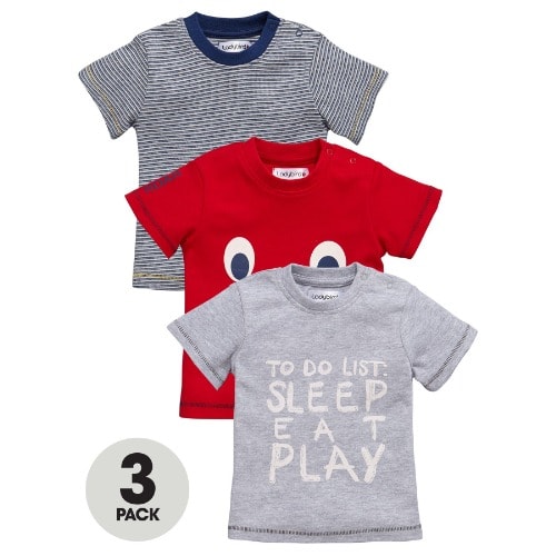 T Shirt For Boys-  Pack of 3