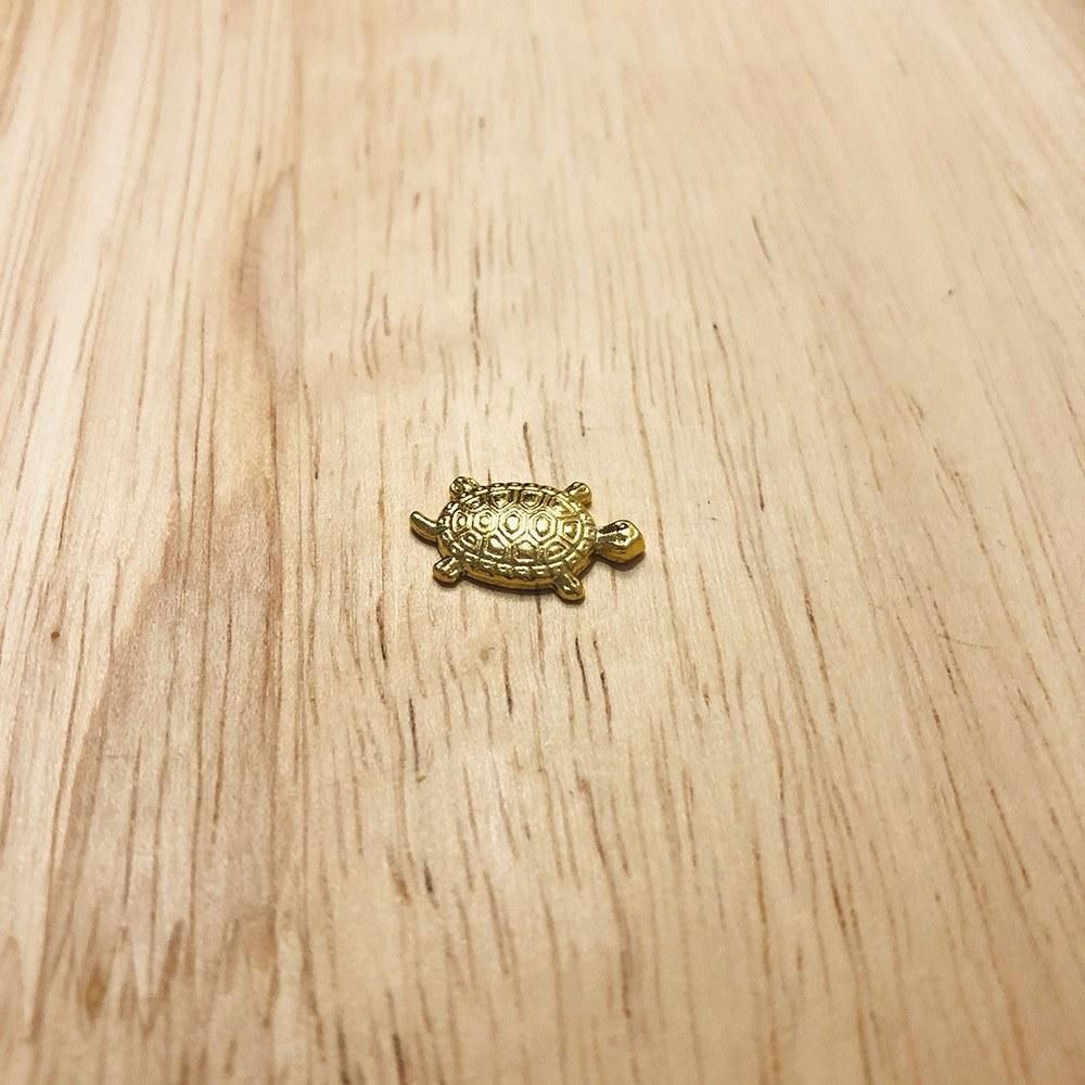Money turtle small golden turtle money clip mascot lucky charm trinkets Money turtle