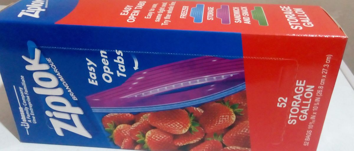 Gallon Ziploc Freezer Bags (52 Pieces)
