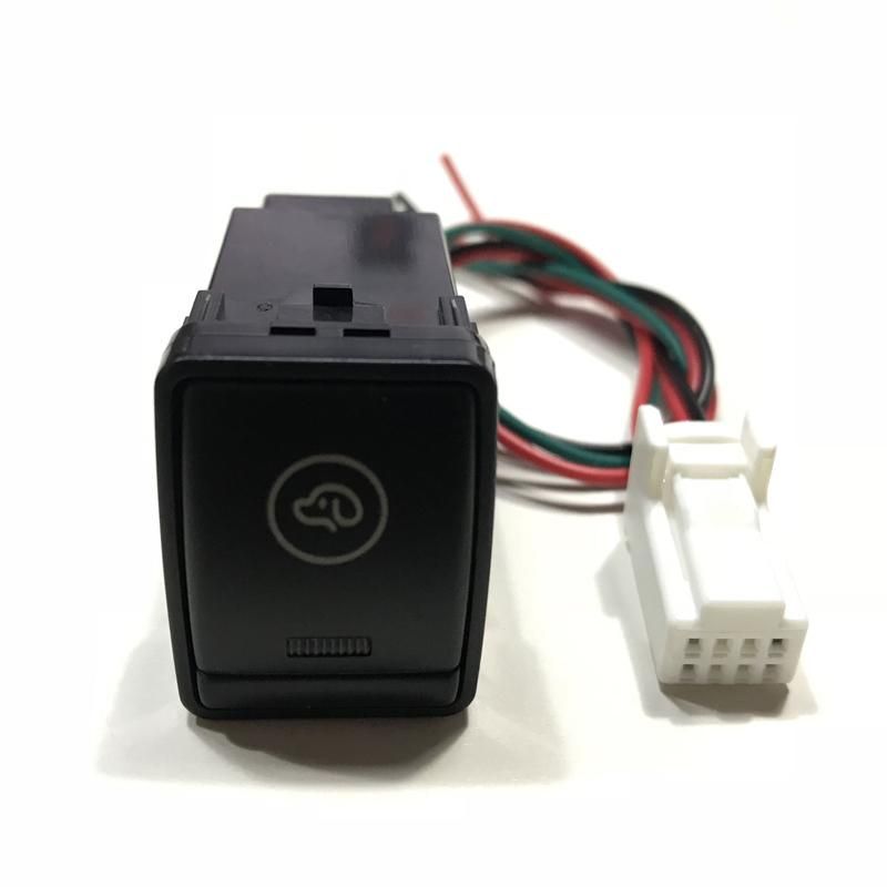 DRL Electronic Dog Spotlight Rearview Mirror Steering wheel Heating Fan Switch Button with wire For Nissan x-trai new 2014-2016