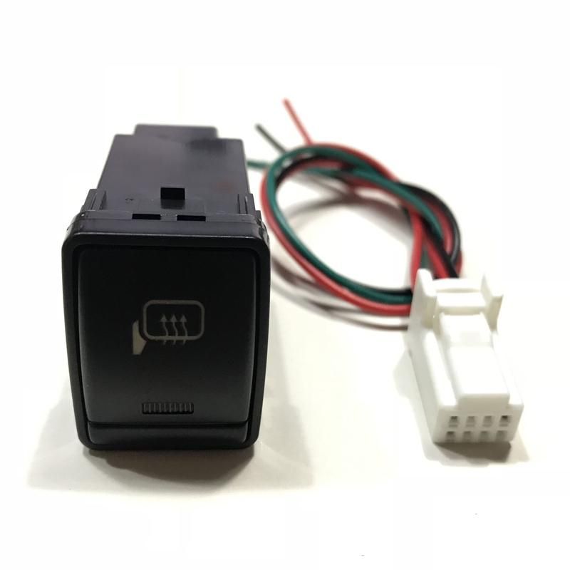 DRL Electronic Dog Spotlight Rearview Mirror Steering wheel Heating Fan Switch Button with wire For Nissan x-trai new 2014-2016