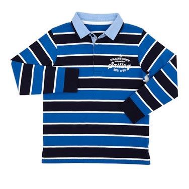 Boys Rugby Top - Blue