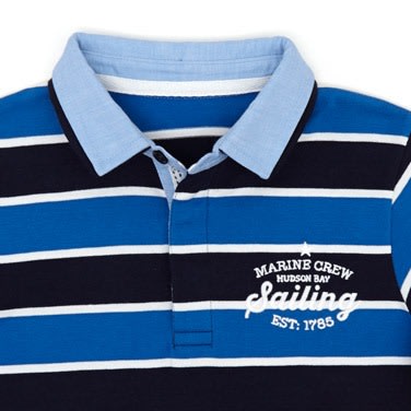Boys Rugby Top - Blue