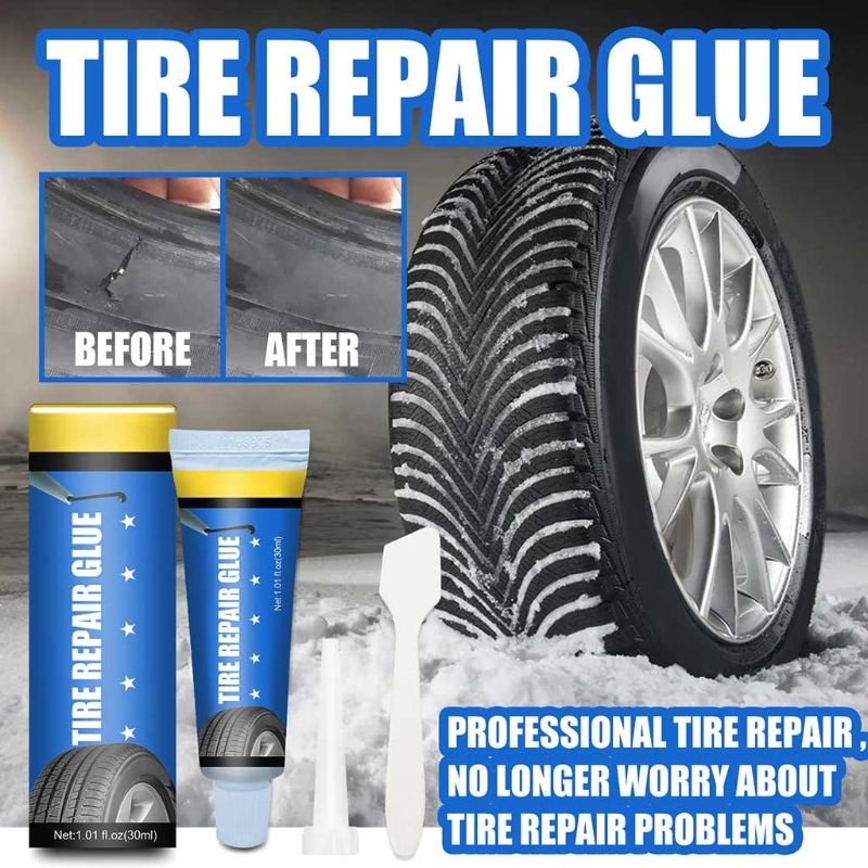 Super Adhesive Car Tyre Repair Glue Tire Sealant Window