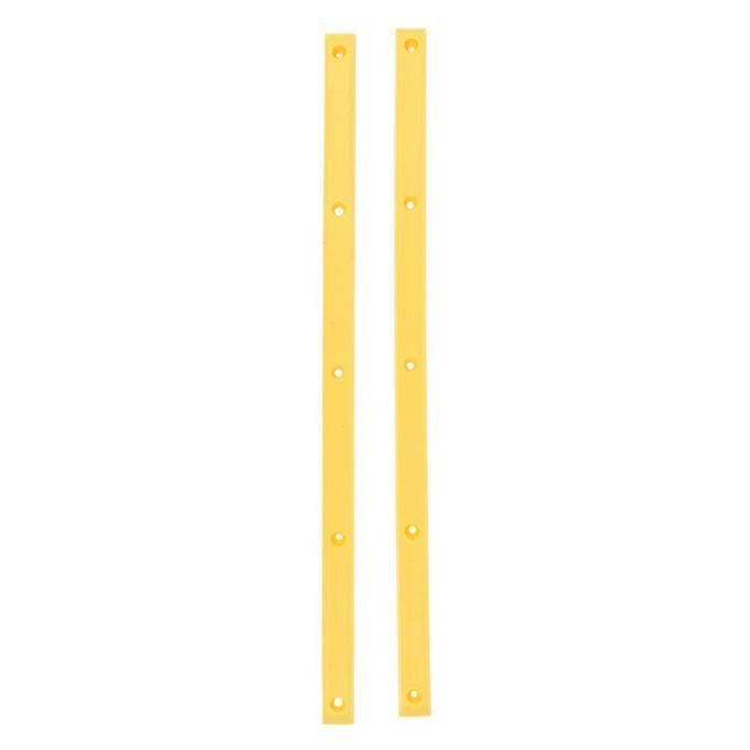 1 Pair Skateboard Rails With Screws Anticollision Strip For Yellow