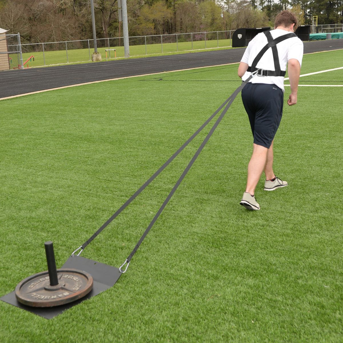 Tire Pulling Harness   Professional Weight Black