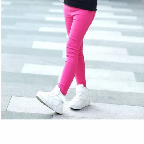Girl Jeggings- Pink