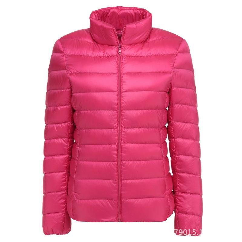 Down jacket women's 2022 new short, lightweight, thickened, warm and slim fitting Korean version