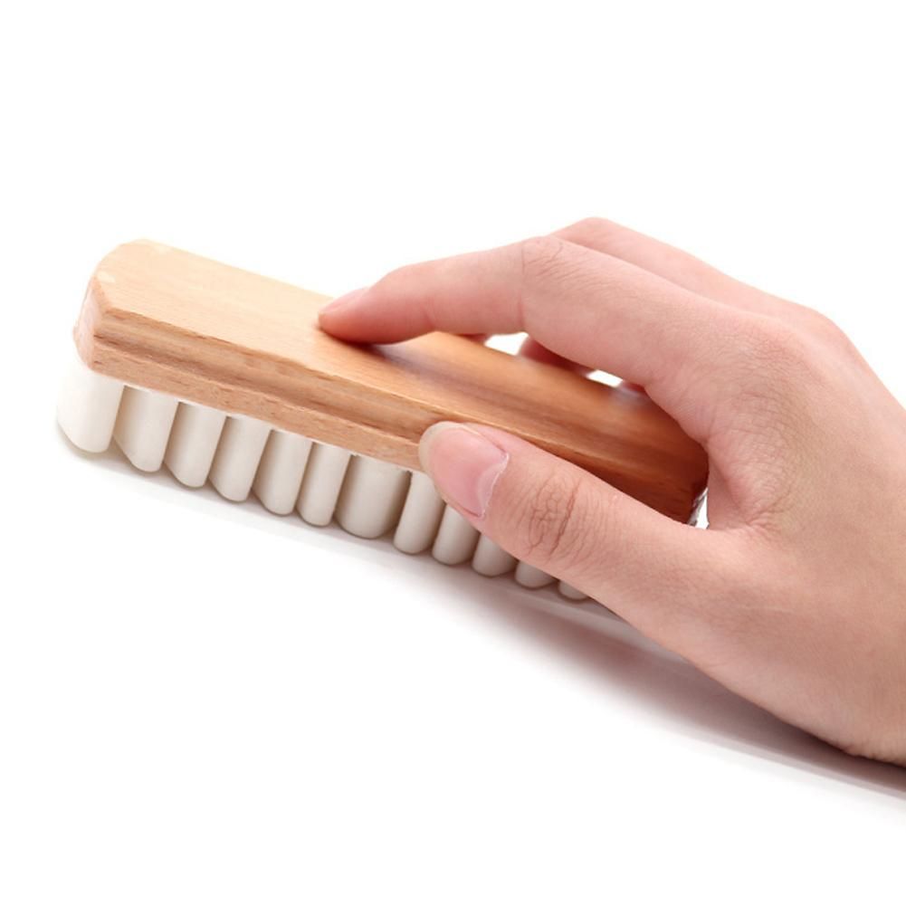 Portable Car Interior Parts Cleaning Brush Suede Deerskin Suede Leather Matte Leather Detail Cleaning Brush Seats Cleaing Bursh