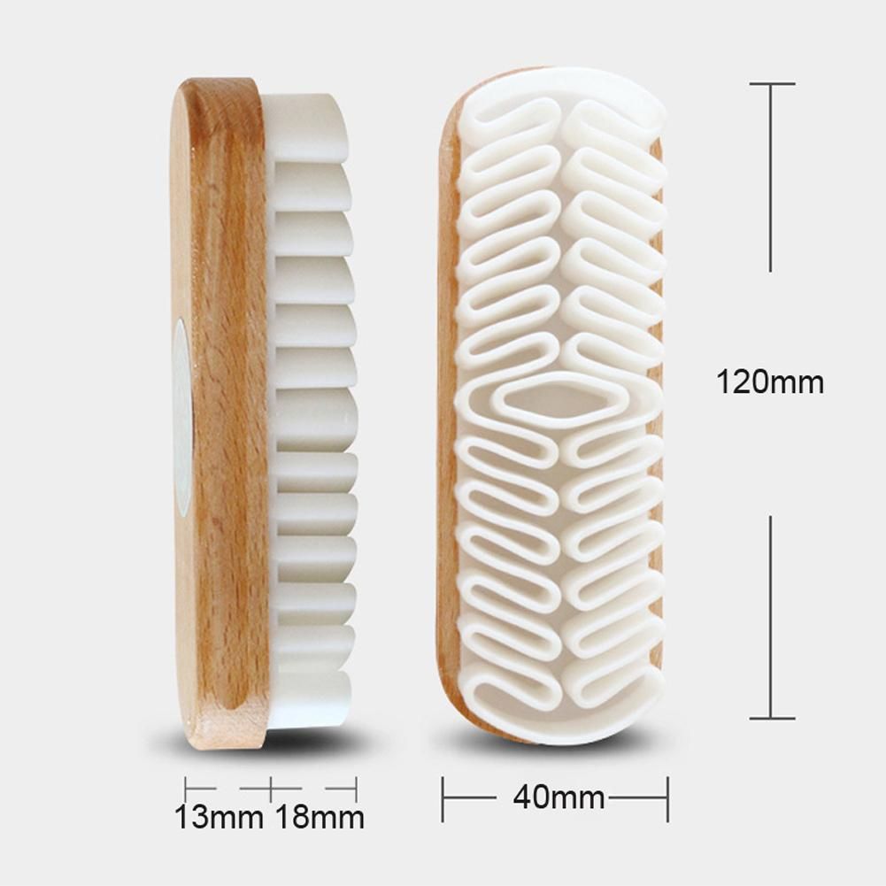 Portable Car Interior Parts Cleaning Brush Suede Deerskin Suede Leather Matte Leather Detail Cleaning Brush Seats Cleaing Bursh